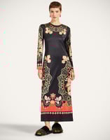 La DoubleJ Clingy Swing La DoubleJ Clingy Swing Cornucopia Placée Black DRE0762VIS023CRN03BL01