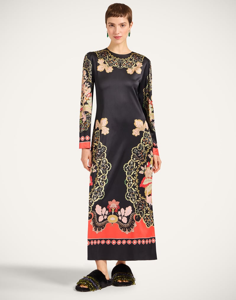 La DoubleJ Clingy Swing La DoubleJ Clingy Swing Cornucopia Placée Black DRE0762VIS023CRN03BL01