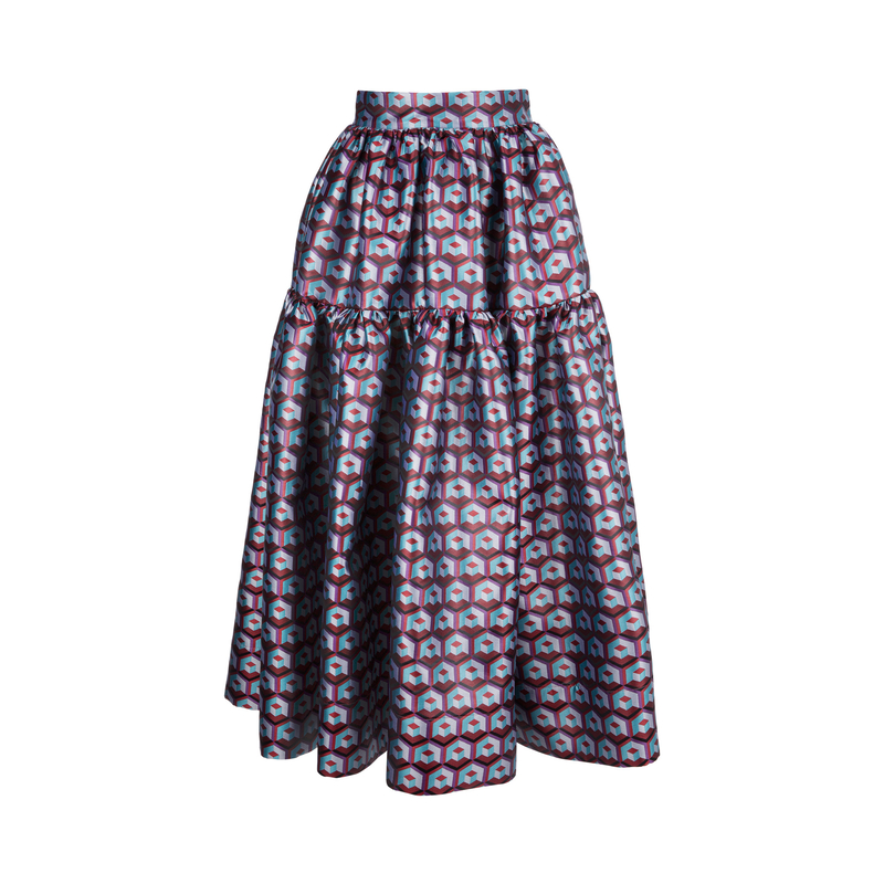 LaDoubleJ Oscar Skirt LaDoubleJ Oscar Skirt Cubi Rossi SKI0012JAC003CUB0001