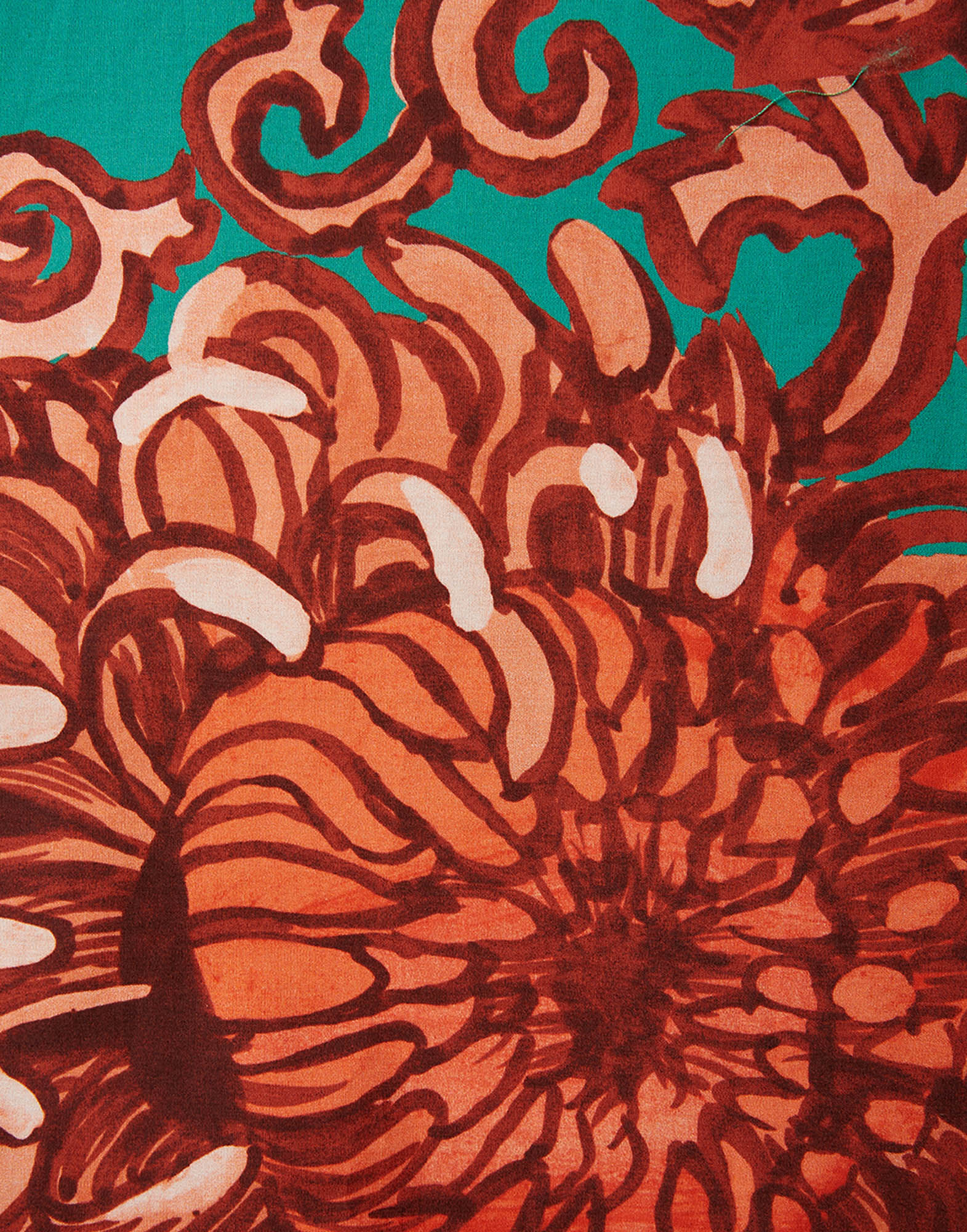 La DoubleJ Keyhole Dress Anemone Ghirlanda DRE0506COT039ANE03GR02