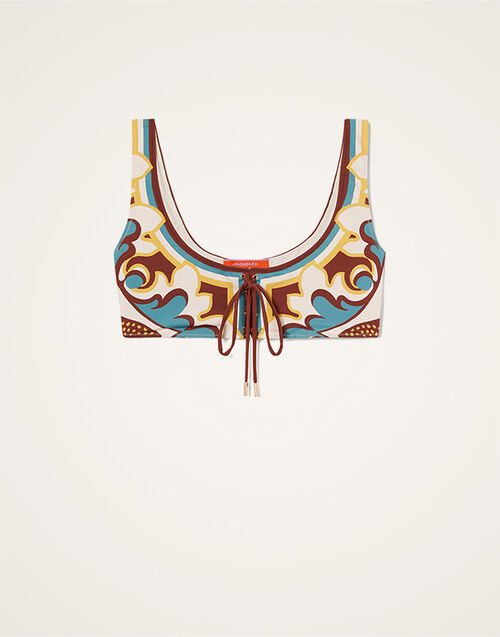 La DoubleJ Sunset Bikini Top La DoubleJ Sunset Bikini Top Palazzo Placée Chocolate SWI0046LYC006PAL08BR07