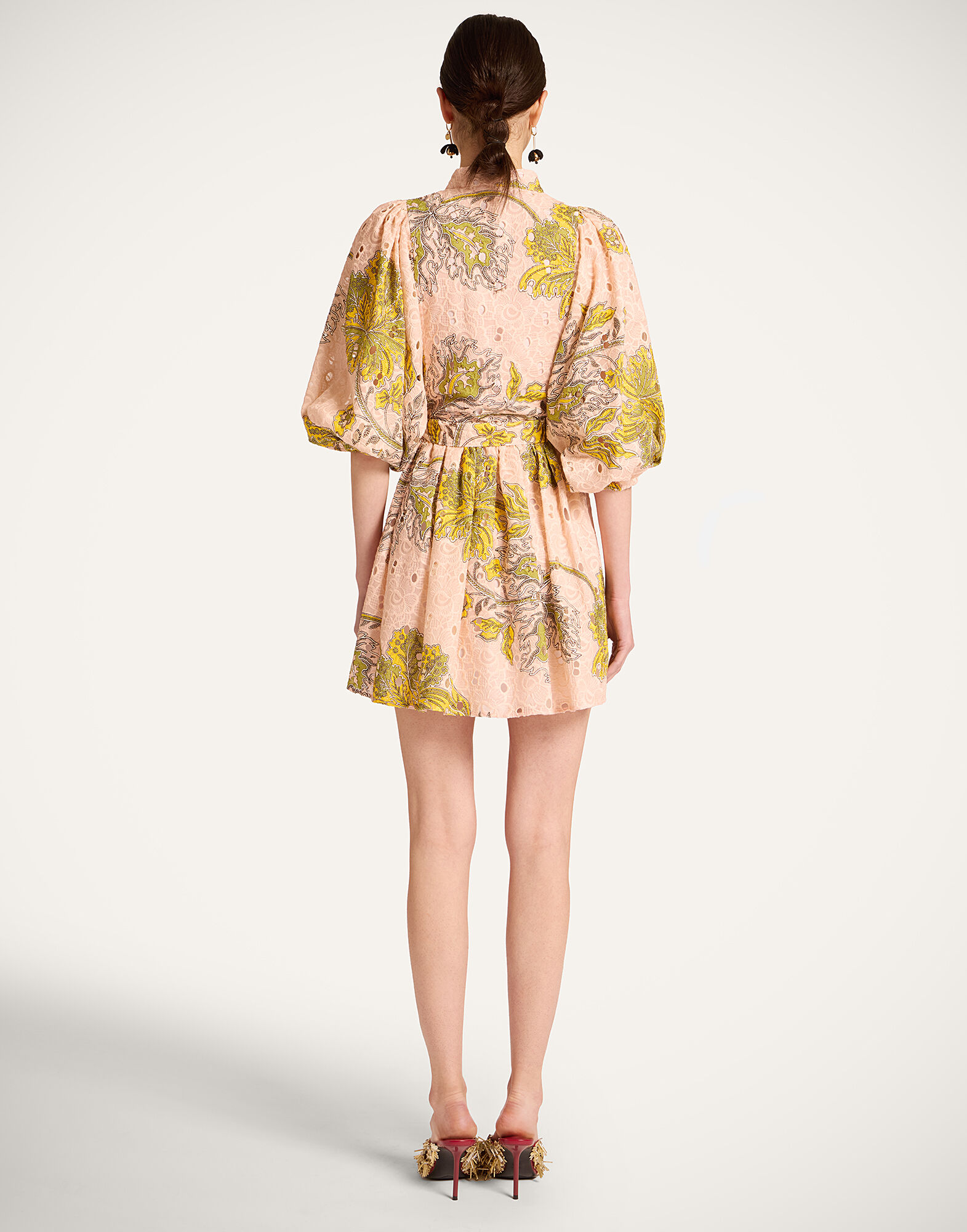 La DoubleJ Mini Portofino Dress Swathe Pink DRE0751EMB031SWA01PI01