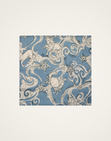 La DoubleJ Large Napkins Set Of 2 La DoubleJ Large Napkins Set Of 2 Cosmos Light Blue NAP0017LIN008COS02BU01