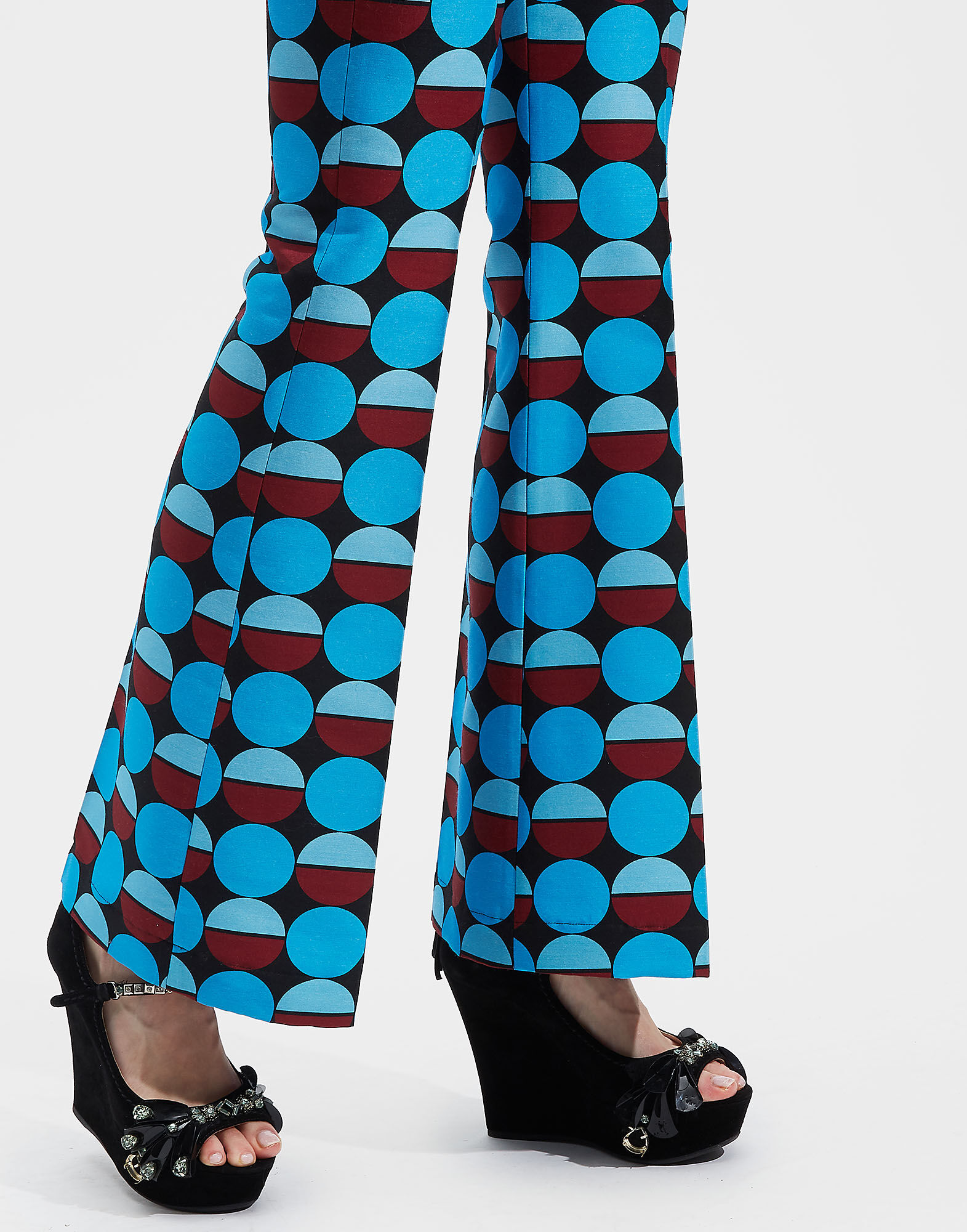 LaDoubleJ Saturday Night Pants Sfere Azzurro TRO0030CAD001SFE0003