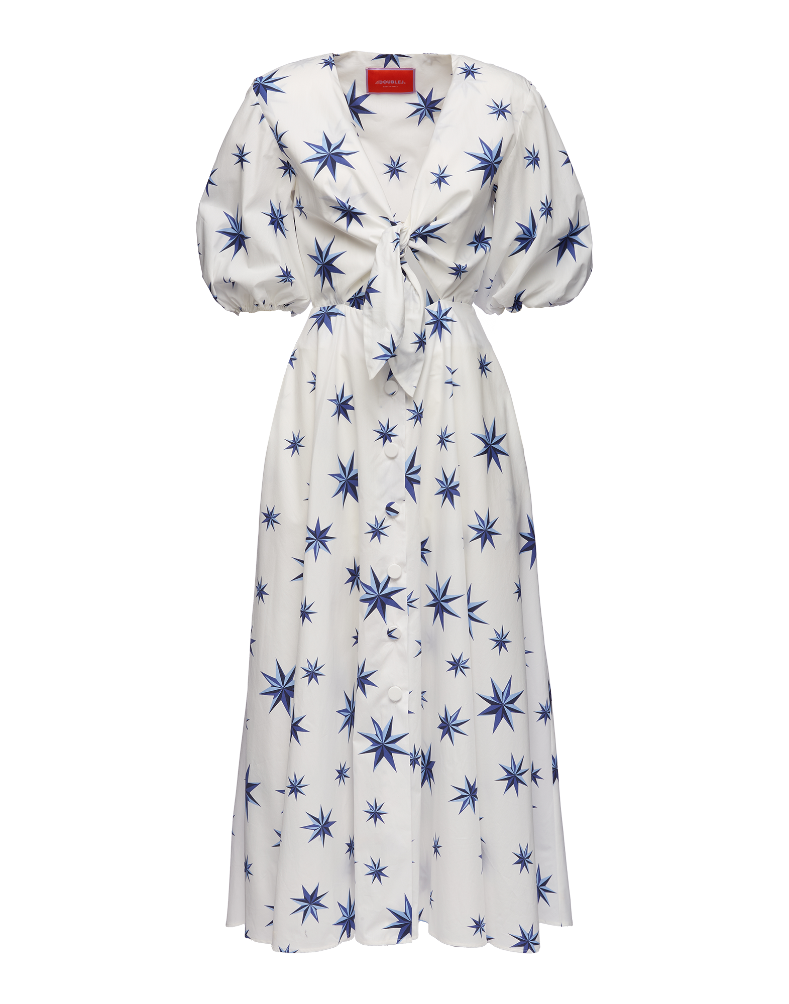 La DoubleJ Peek-A-Boo Dress Lakshmi DRE0356COT039LAK01WH01