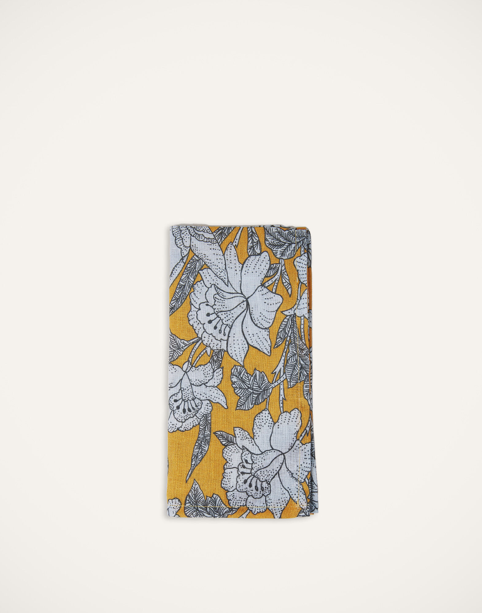 La DoubleJ Large Napkins Set Of 2 Lilium Zafferano NAP0006LIN001LIL0006