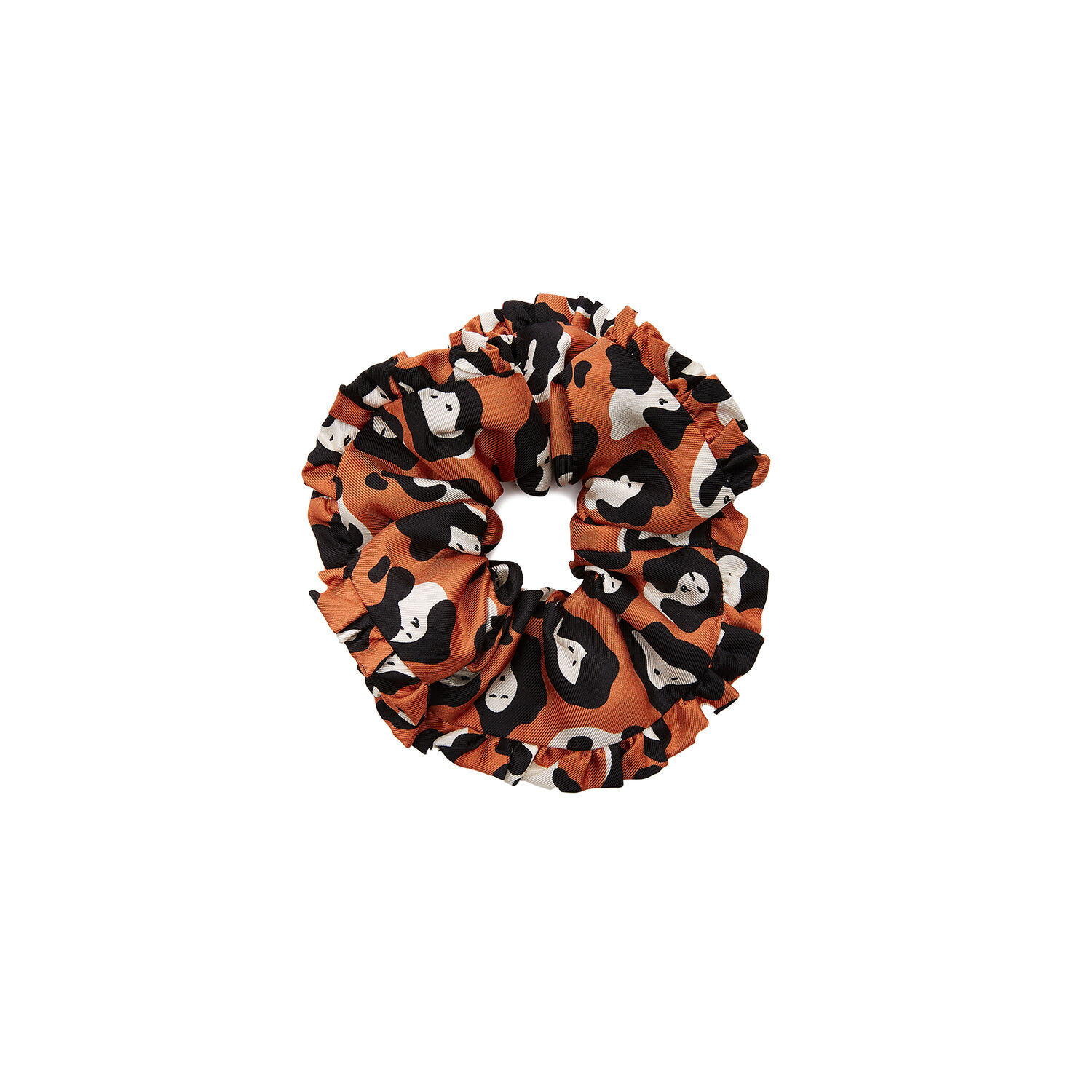 La Doublej Lady Leopard Print Scrunchie In Lady Leopard