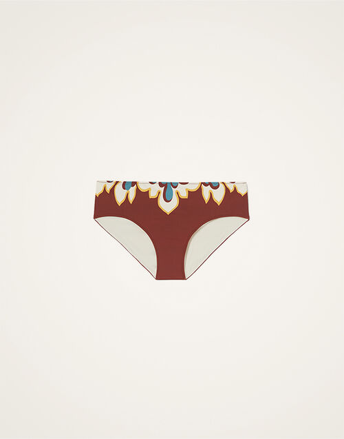 La DoubleJ Sunset Bikini Bottom Palazzo Placée Chocolate SWI0045LYC006PAL08BR07