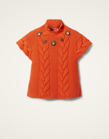 La DoubleJ Portrait Top La DoubleJ Portrait Top Solid Rust PUL0204KNI120VA272OR04