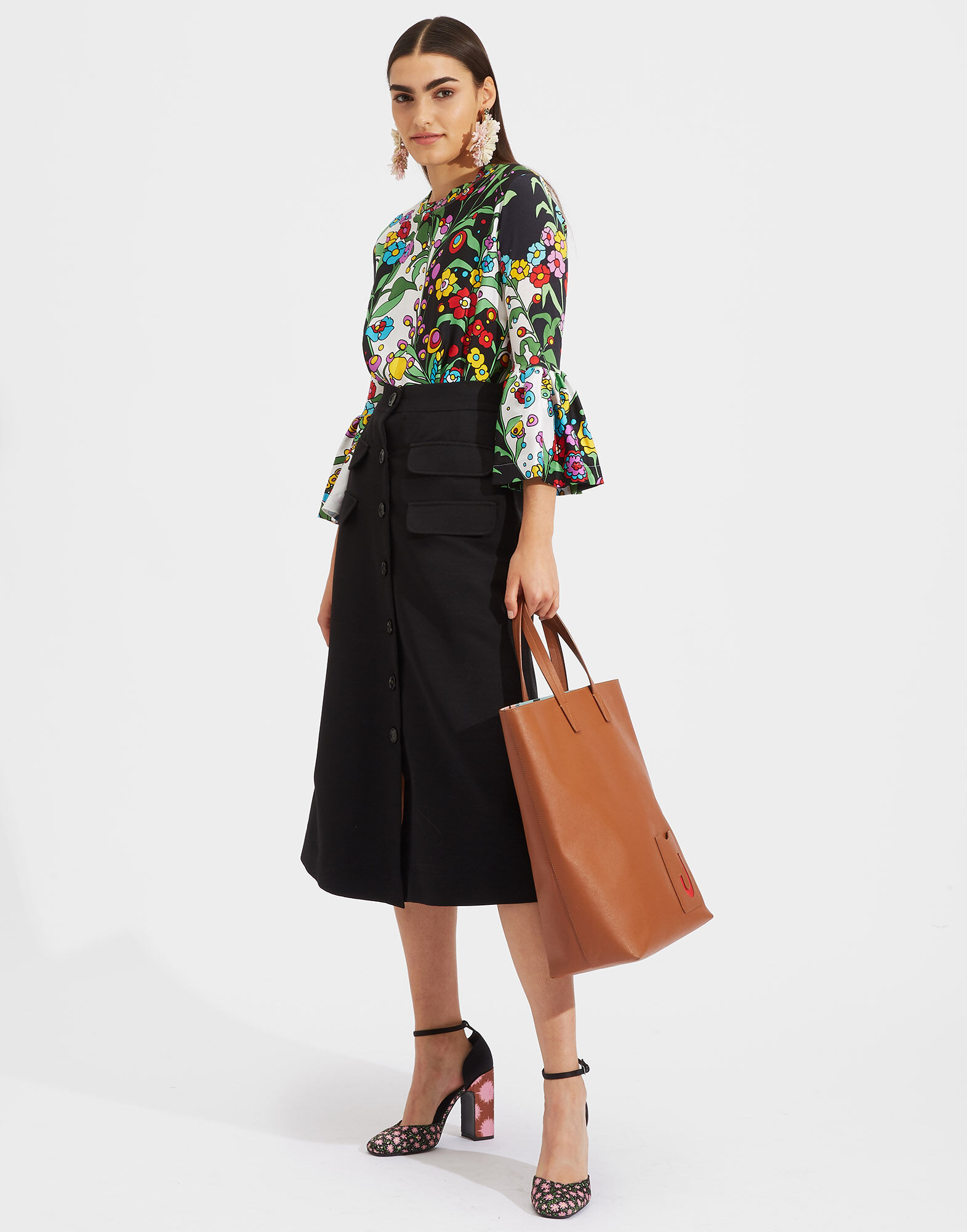 LaDoubleJ Gemini Shirt Holly Hock SHI0018JER002HOL0001