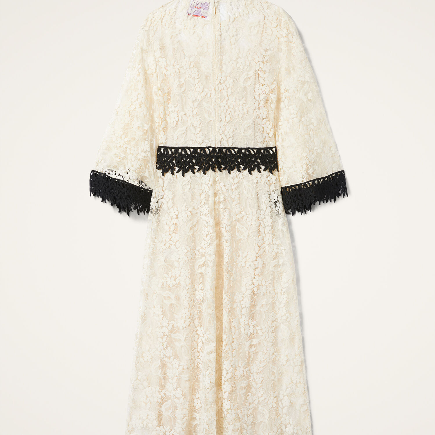 La Doublej Lacey Sorella Dress In Iris Ivory