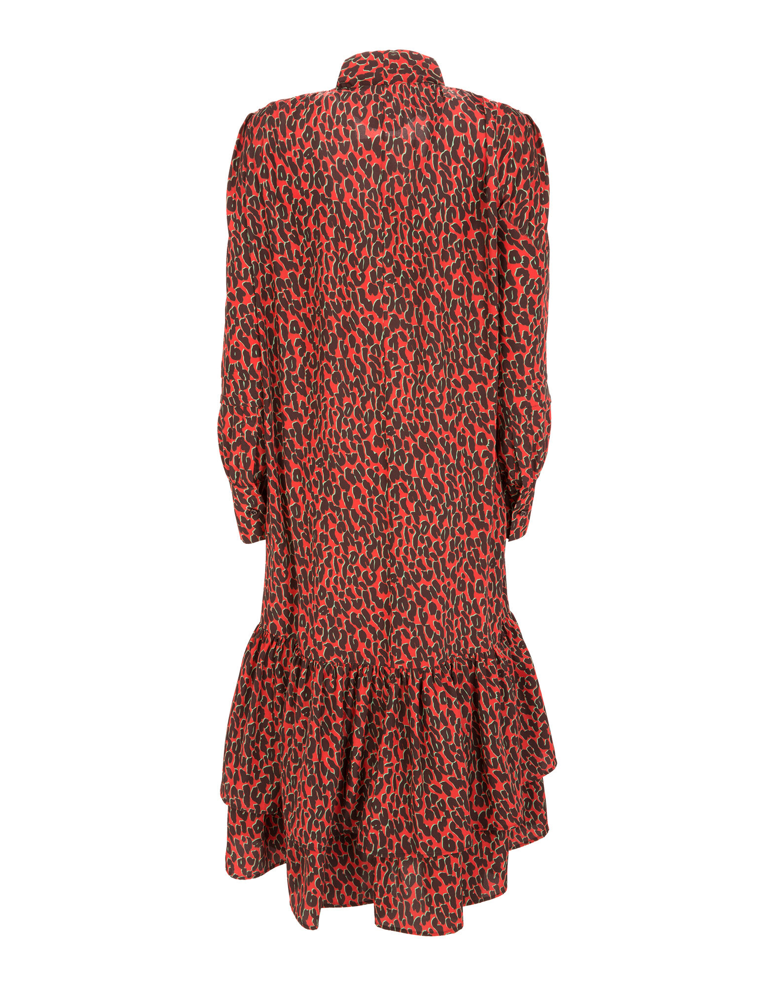 LaDoubleJ Good Witch Dress Leopard Rosso DRE0088SPO001LEO0002