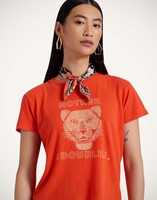 La DoubleJ The Sinful T-Shirt La DoubleJ The Sinful T-Shirt Playing Favorites Orange TSH0063JER059PLA08OR02