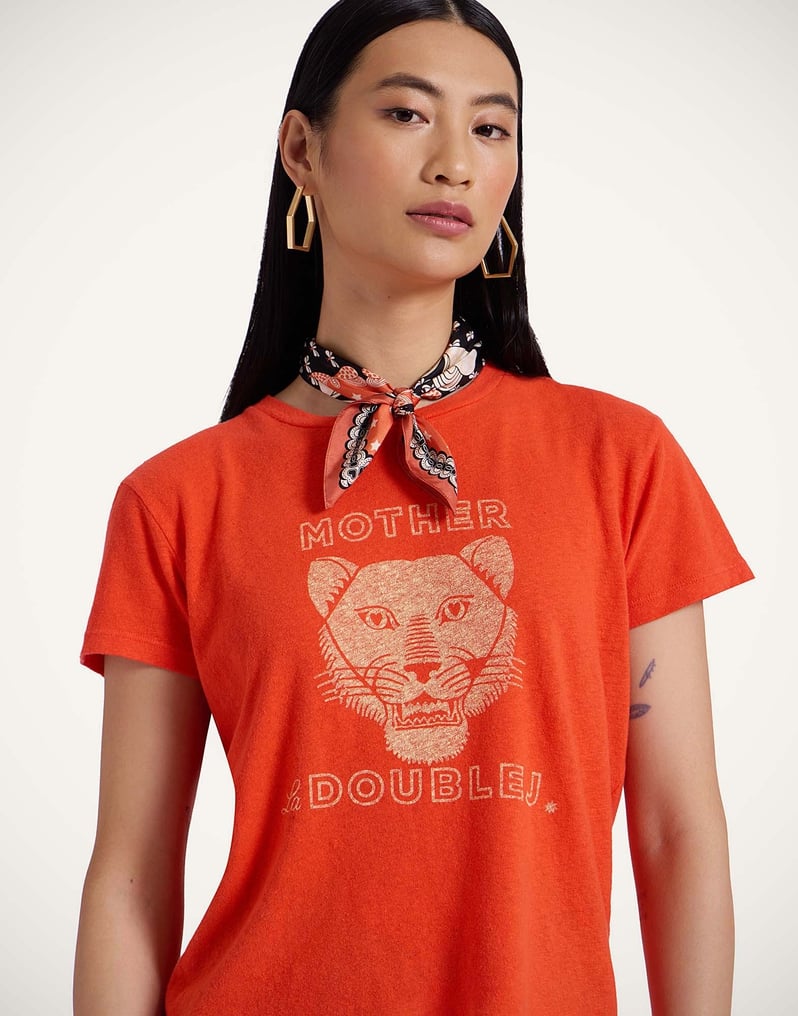 La DoubleJ The Sinful T-Shirt La DoubleJ The Sinful T-Shirt Playing Favorites Orange TSH0063JER059PLA08OR02