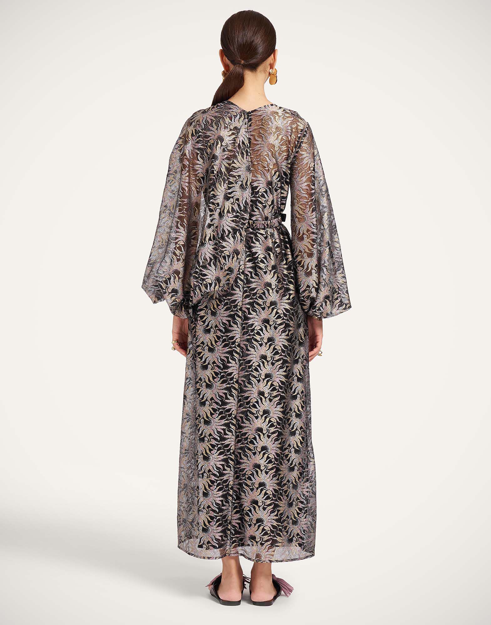 La DoubleJ Brigid Dress Sun Black DRE1144LAC015SUN03BL01