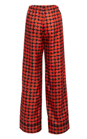 La DoubleJ Silk Pajama La DoubleJ Silk Pajama Black Cherries PJM0001SIL001CHY0003