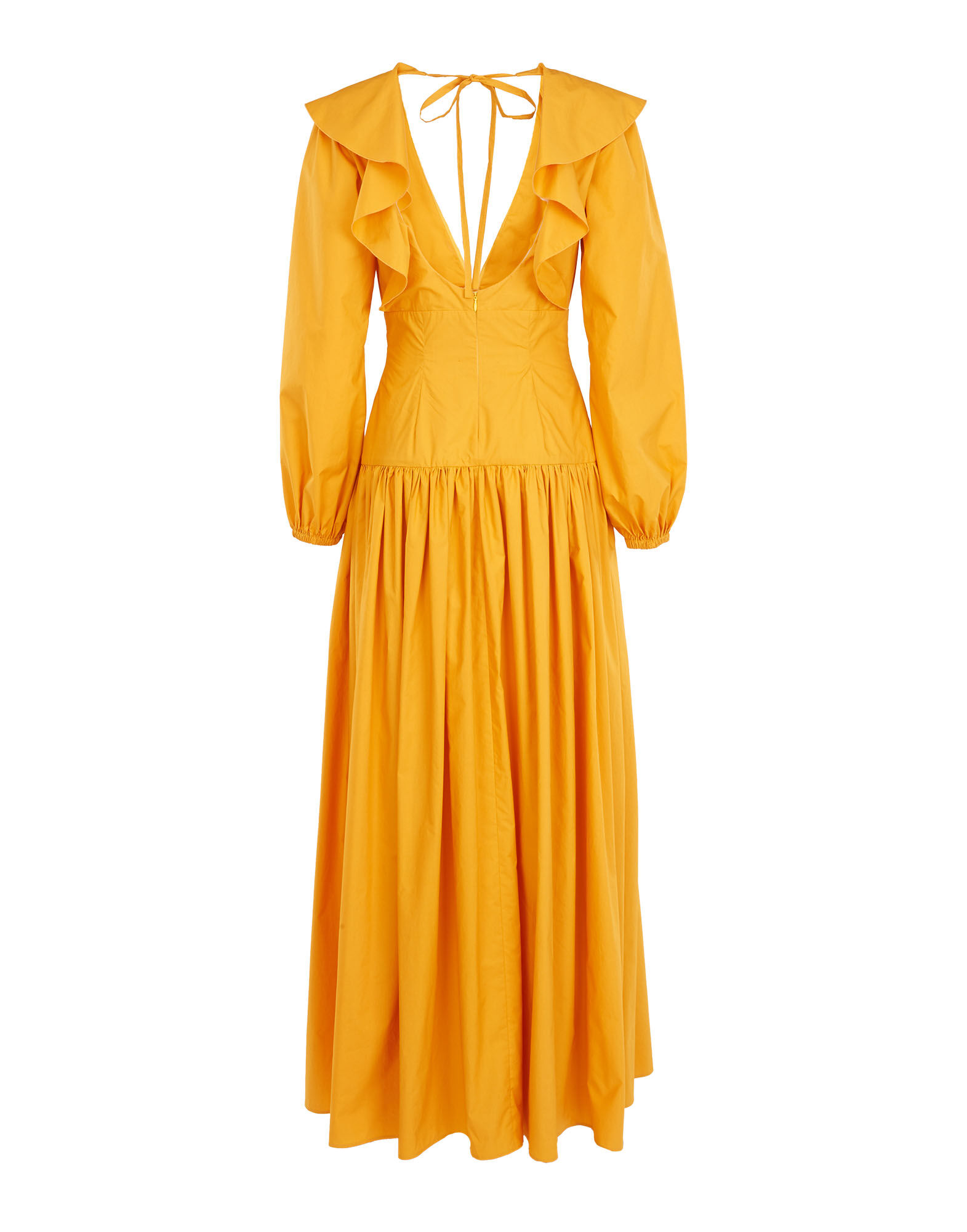 La DoubleJ Abito Della Vita Dress Solid Yellow DRE0343COT001MAR0003