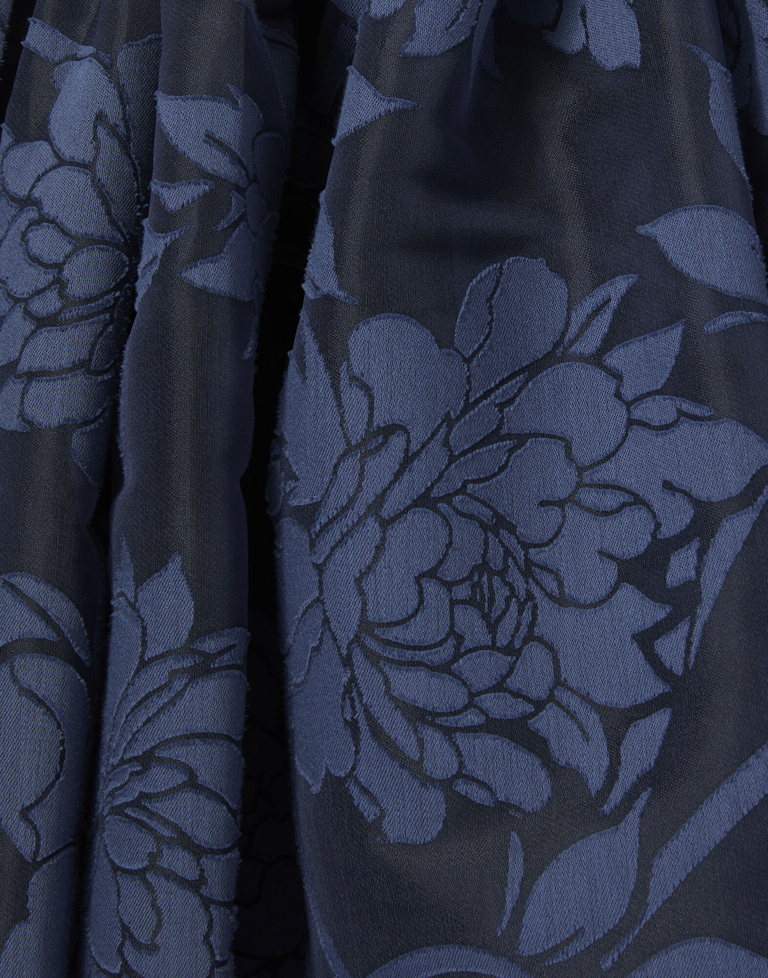 La DoubleJ Chignon Dress Solid Midnight Blue DRE1063COT092SOLIDBU04