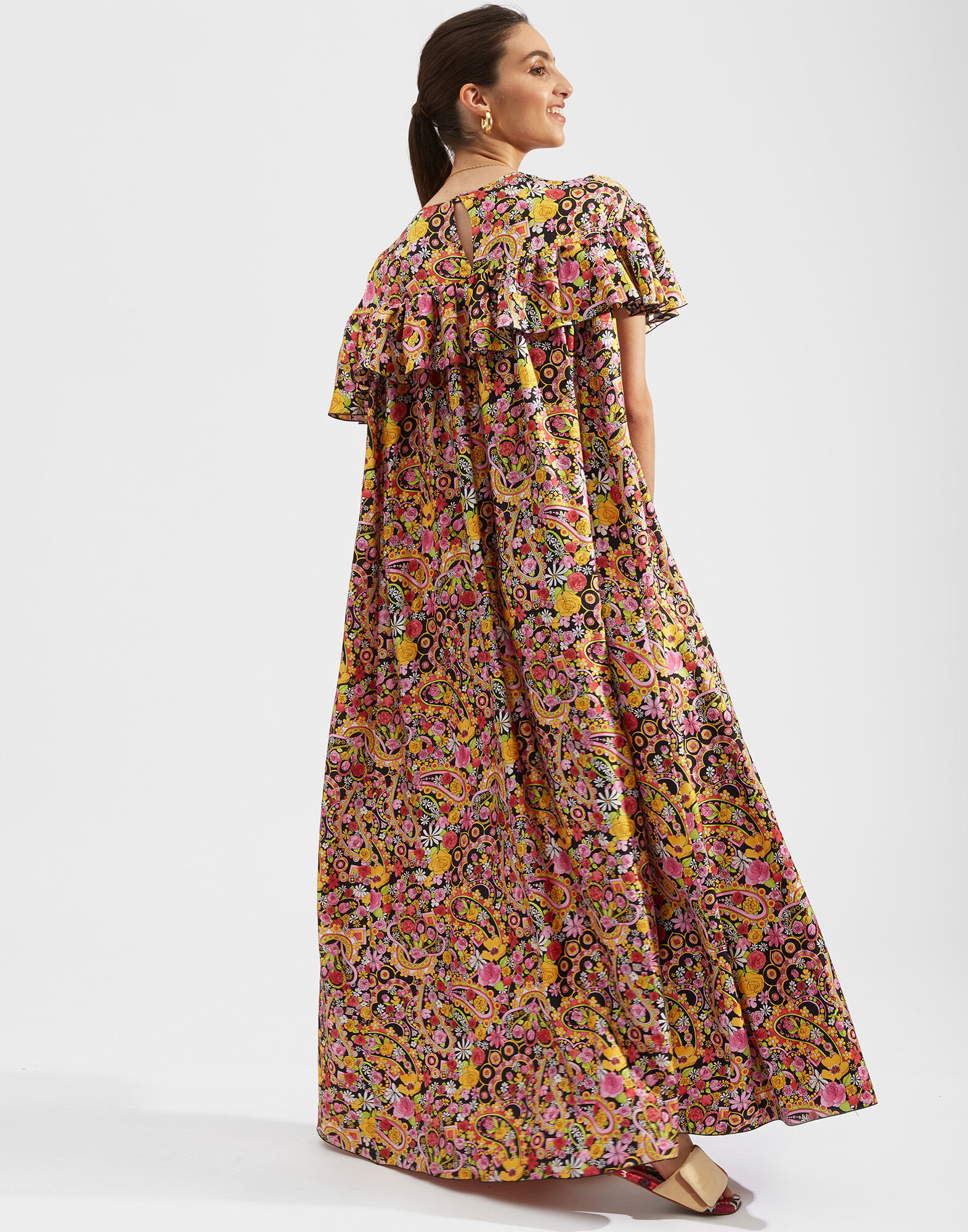 La DoubleJ 3-Way Dress Tripping Nero DRE0385SIL001TRG0002