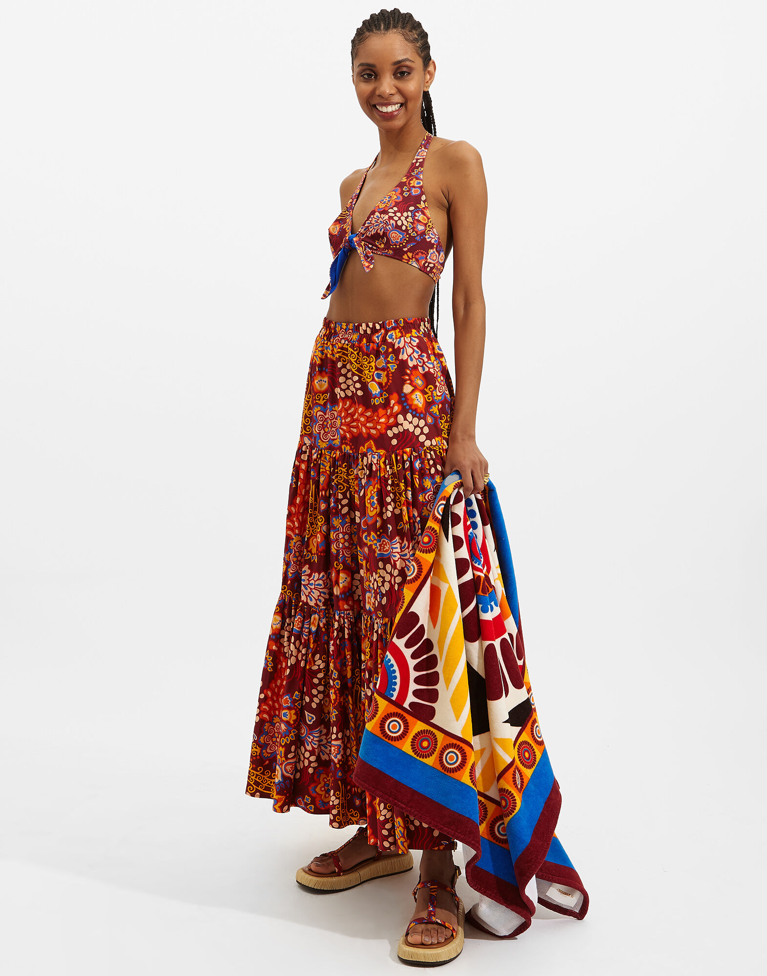 La DoubleJ Bow Bikini Top Taranta SWI0023LYC002TAR0002