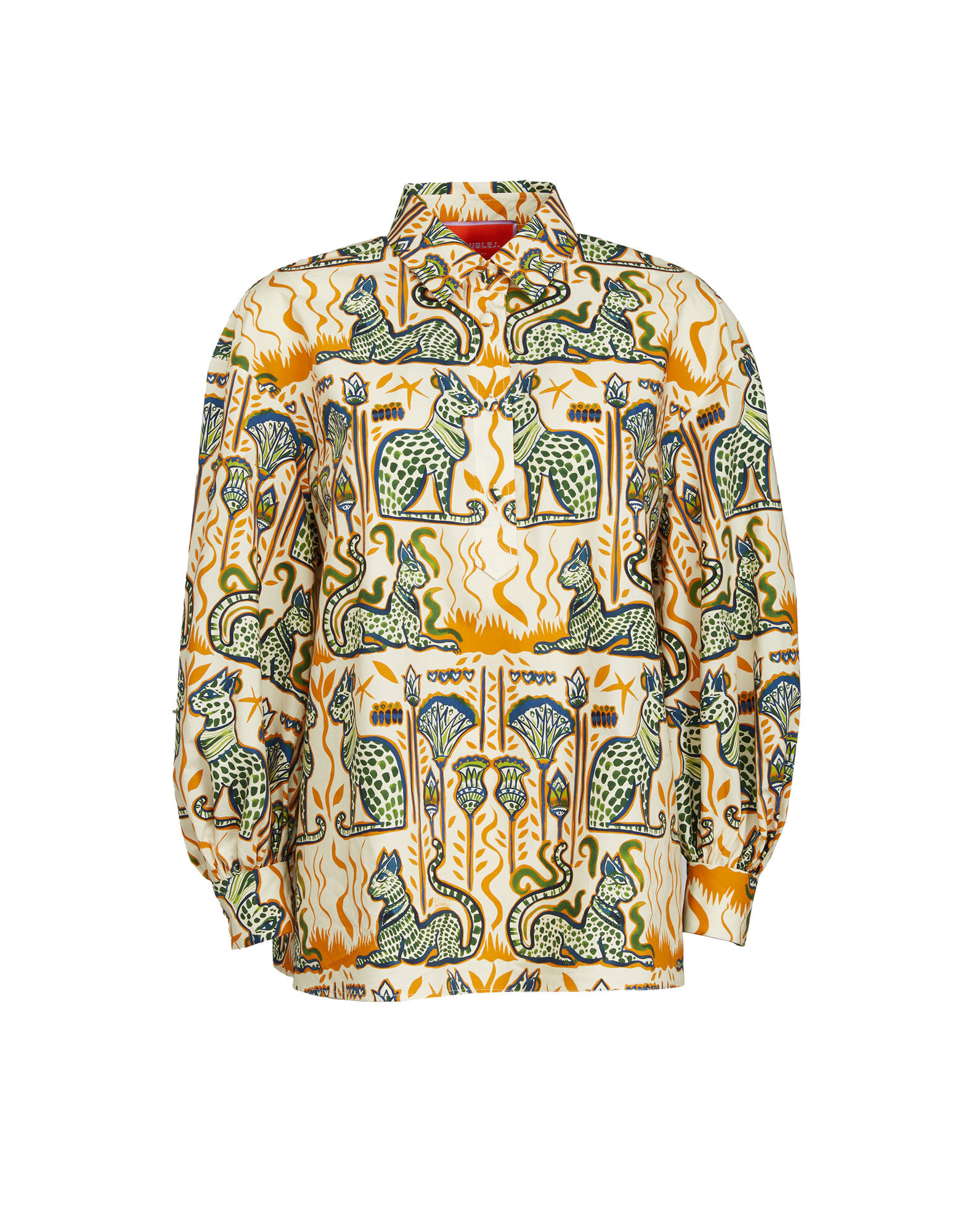 La DoubleJ Poet Shirt Bast Ivory SHI0055COT001BAS01WH04