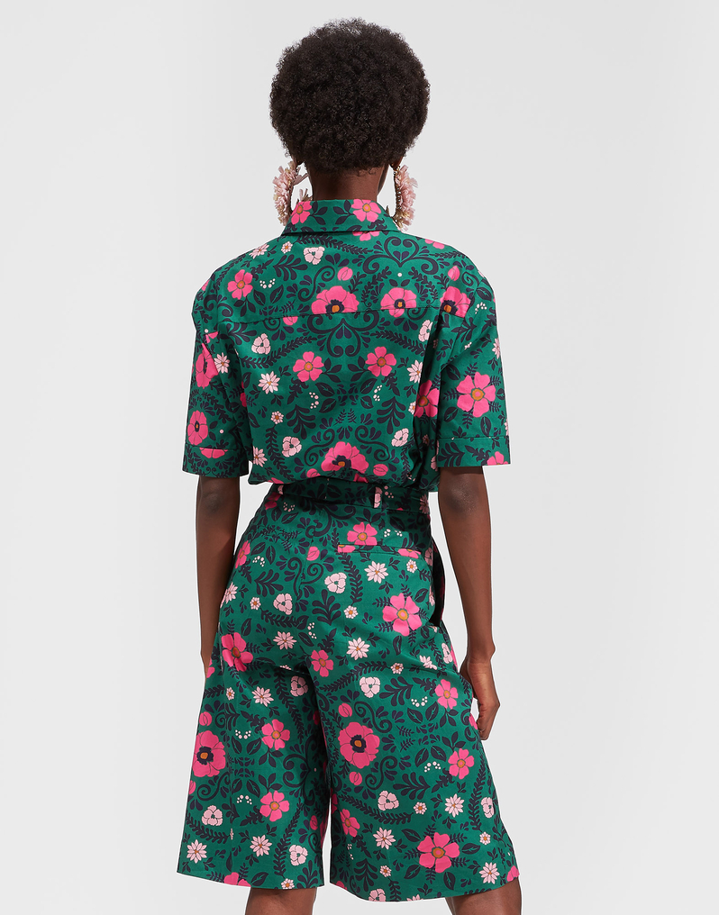 LaDoubleJ Clerk Shirt LaDoubleJ Clerk Shirt Heckfield Verde SHI0020COT001HEC0002