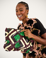 La DoubleJ Hand Pochette La DoubleJ Hand Pochette Domino Military Green BAG0081PAI017DOM07GR12