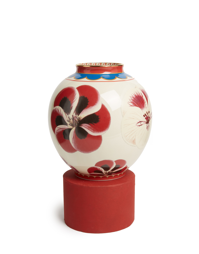 La DoubleJ Bubble Vase La DoubleJ Bubble Vase Pansy VAS0003CER001PAN0005