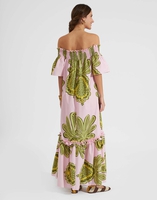 La DoubleJ Capalbio Dress La DoubleJ Capalbio Dress Big Pineapple Pink DRE0320COT039PNP01PI01