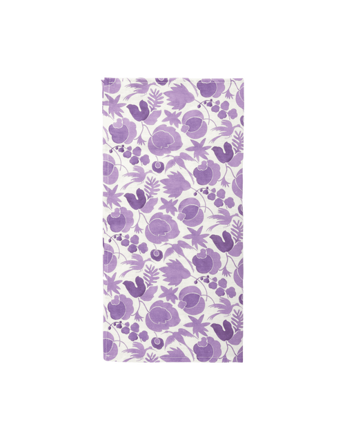 La DoubleJ Large Napkins Set Of 6 Wildbird Viola Small NAP0002LIN001CER0020