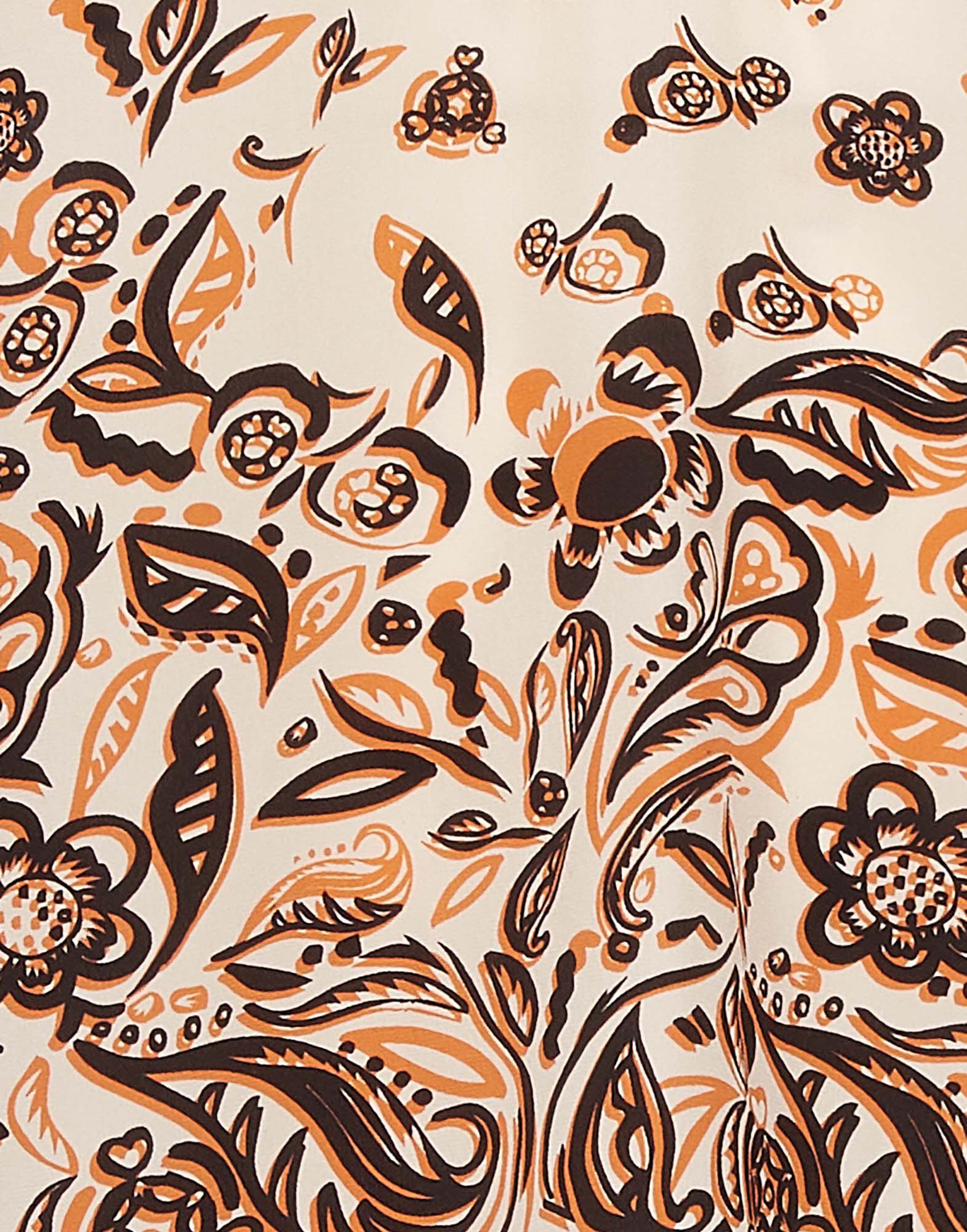 La DoubleJ Shirt And Sassy Fauve Plac&eacute;e SHI0061CRE002FAU0003