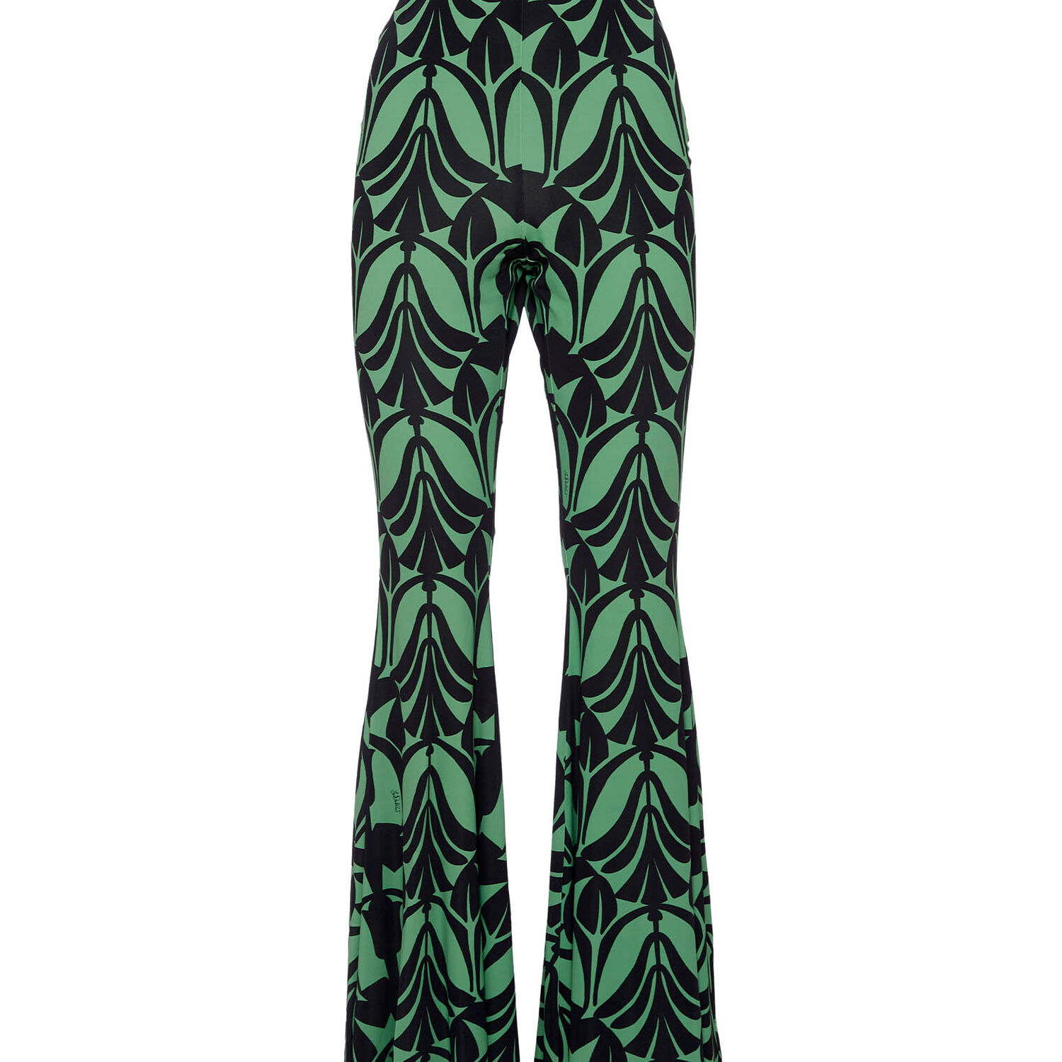 La Doublej Superflare Trouser In Green