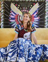 LaDoubleJ Big Skirt LaDoubleJ Big Skirt Marea Blu SKI0001COT001MRE0002