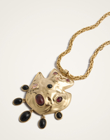 La DoubleJ Super Amulet La DoubleJ Super Amulet 24k Gold Plate NEC0030BRA003SOLIDYE05
