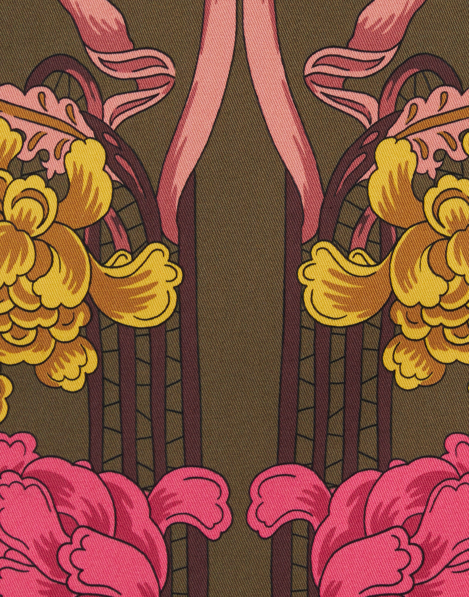 La DoubleJ Baia Skirt Taormina Plac&eacute;e Fango SKI0081COT037LRT01BR12