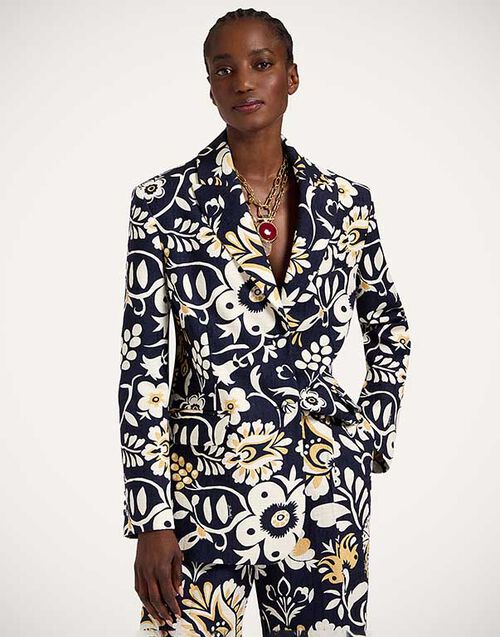 La DoubleJ Jones Jacket Selva Blue JAC0106COT005SEL06BU03