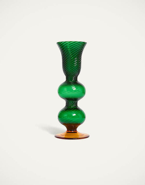 La DoubleJ Baby Bubble Candle Stick Solid Green OTC0001MUR001SOLIDGR02