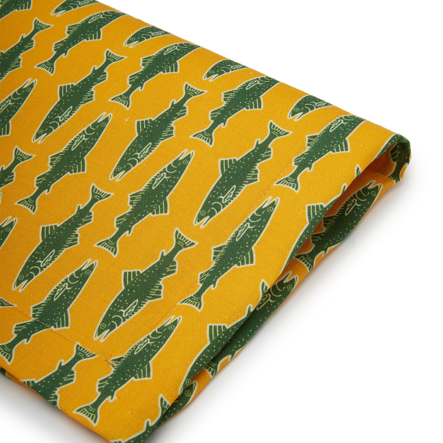 La Doublej Placemat Set Of 2 In Como Fish Yellow