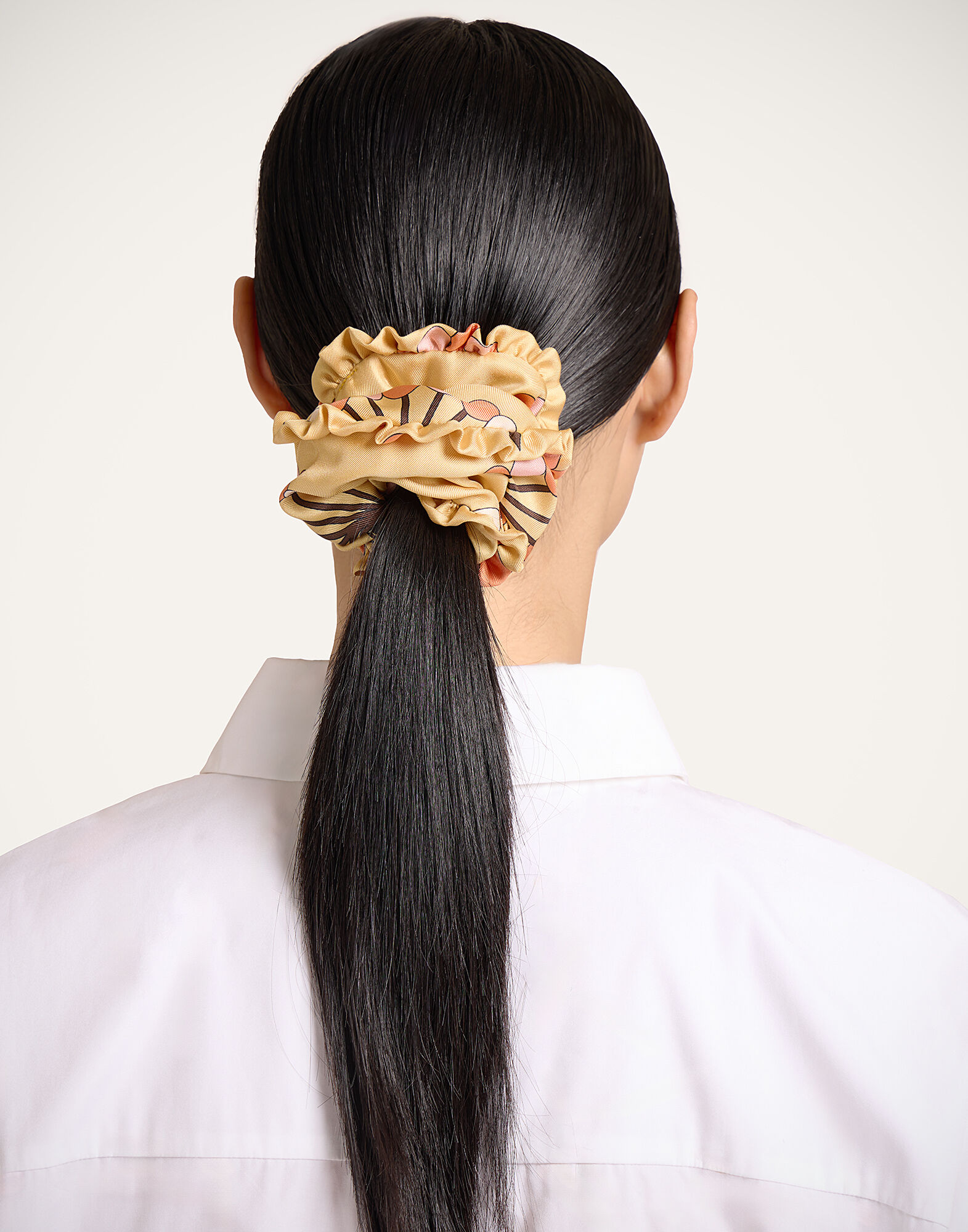 La DoubleJ Scrunchie Set Mixed Prints SCS0001MIX002MIX13MU30