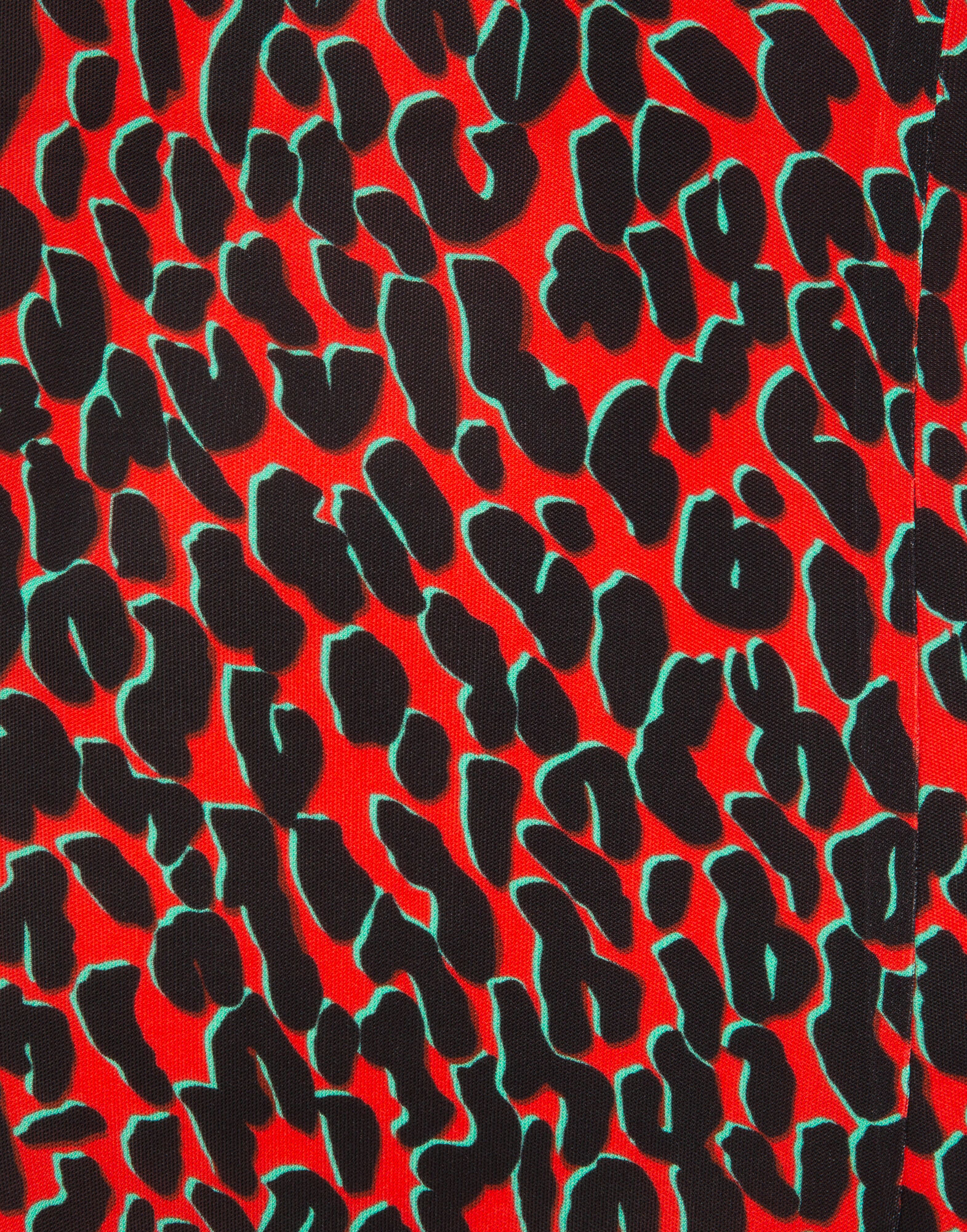 LaDoubleJ Tinder Dress Leopard Rosso DRE0098JER003LEO0002