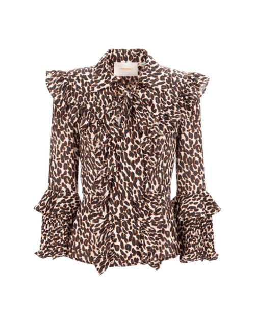 LaDoubleJ Fancy Top Leopard SHI0028DBG001LEO0001