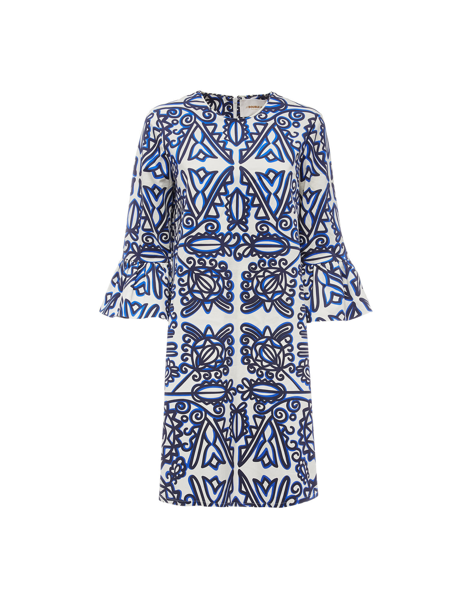 La DoubleJ 24/7 Dress Parnaveg Blu DRE0050COT006PRN0002