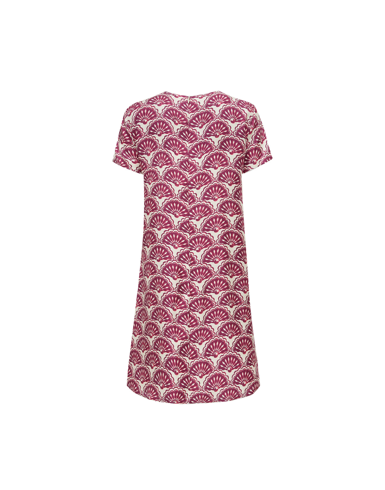 La DoubleJ Mini Swing Dress Fans Purple DRE0159SIL001FAN01PU01