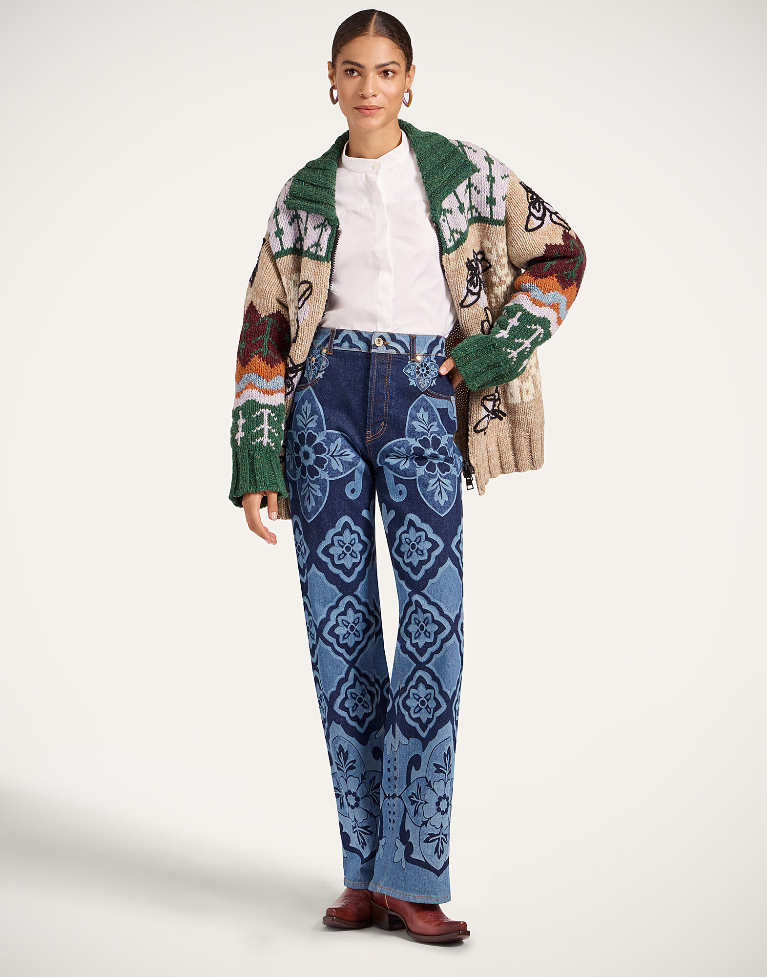 La DoubleJ Better Than Your Boyfriend Jeans Partenope Navy TRO0091DEN002PRT03BU06