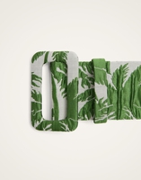 La DoubleJ Medium Belt La DoubleJ Medium Belt Tropicana White BEL0007JCQ112TRC03WH01