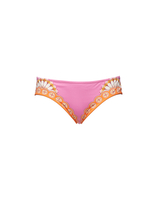 La DoubleJ Sunset Bikini Bottom Napoli Plates Placed Hot Pink SWI0045LYC006NAP02PI01