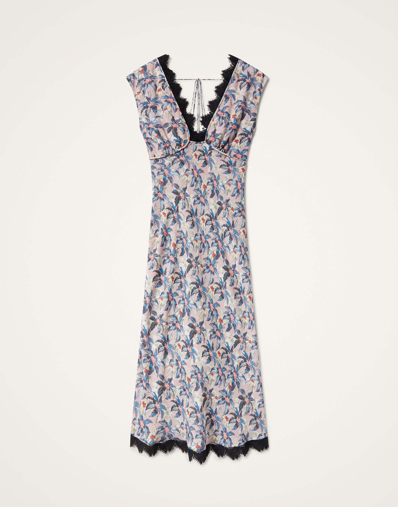 La DoubleJ Luna Dress Mini Tropicana Mauve DRE0898VIS019TRC02PU06