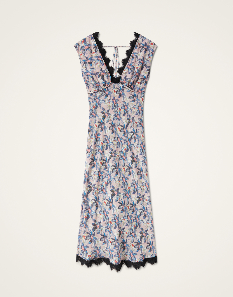 La DoubleJ Luna Dress La DoubleJ Luna Dress Mini Tropicana Mauve DRE0898VIS019TRC02PU06