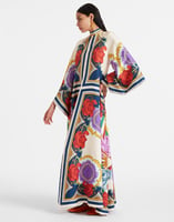 La DoubleJ Magnifico Dress Taormina Plac&eacute;e Rust DRE0232SIL006LRT01OR04