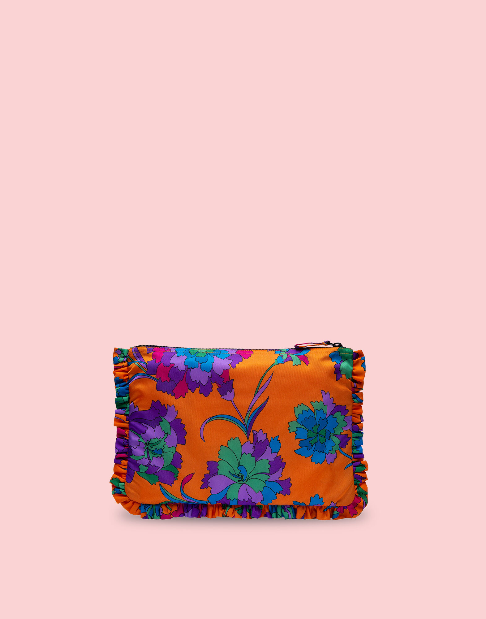 LaDoubleJ Hand Pochette Dandelion Arancio BAG0002NYL001DAN0002